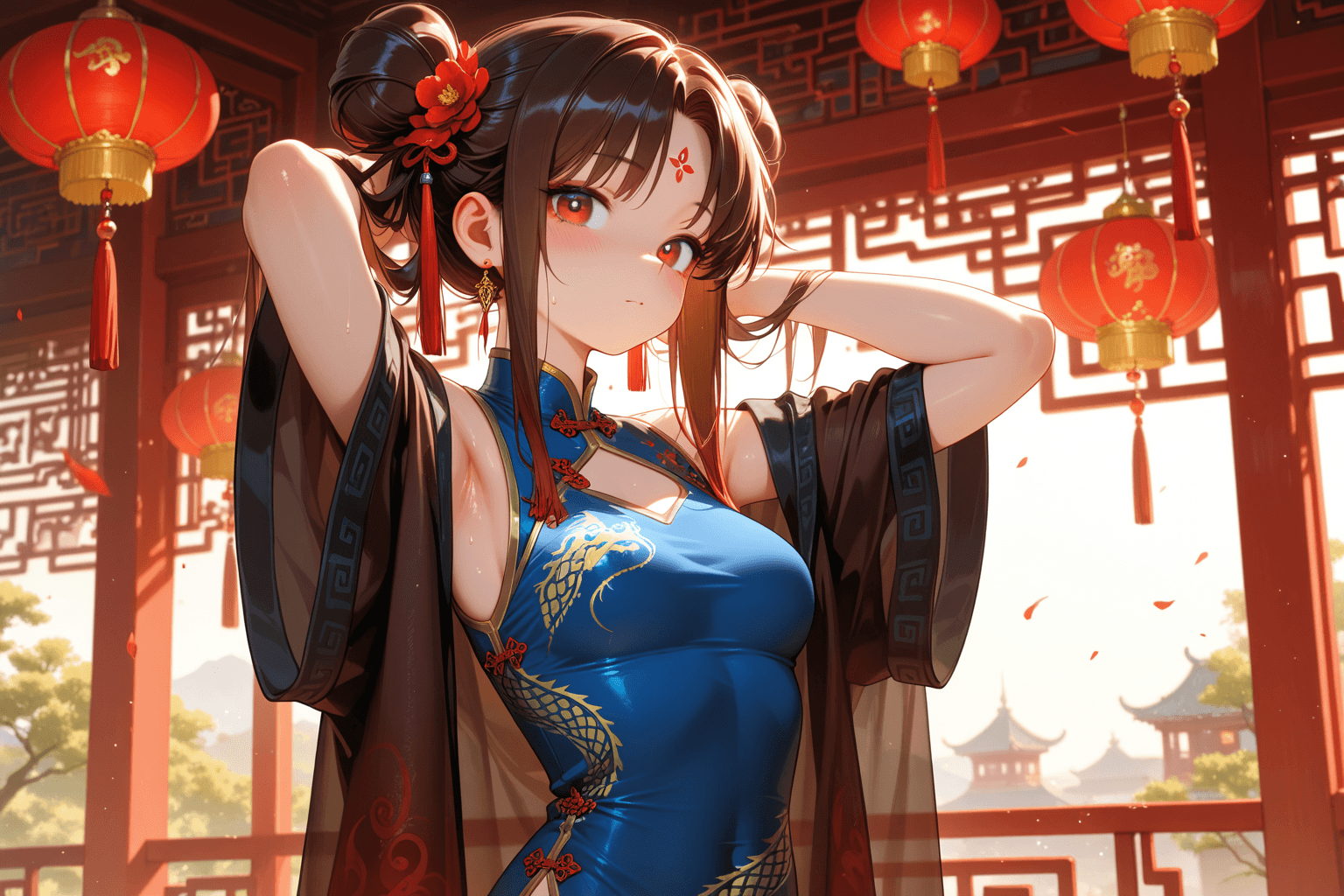 chinese girl, hair style, douyin shenzhenhighschool